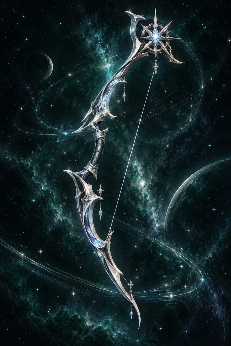 星辰弓，基於遊戲原貌二創的星輝卡面